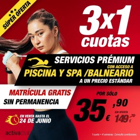 PLAN PRÉMIUM 3x1 + ÁREA DE...