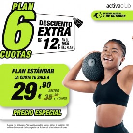 PLAN 6 CUOTAS  ACTIVACLUB...