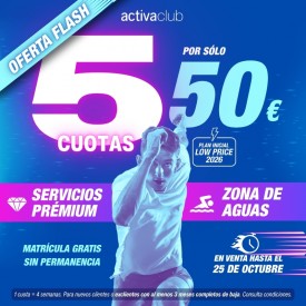 OFERTA FLASH 5 CUOTAS POR...