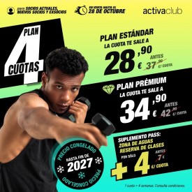 PLAN 4 CUOTAS  ACTIVACLUB...