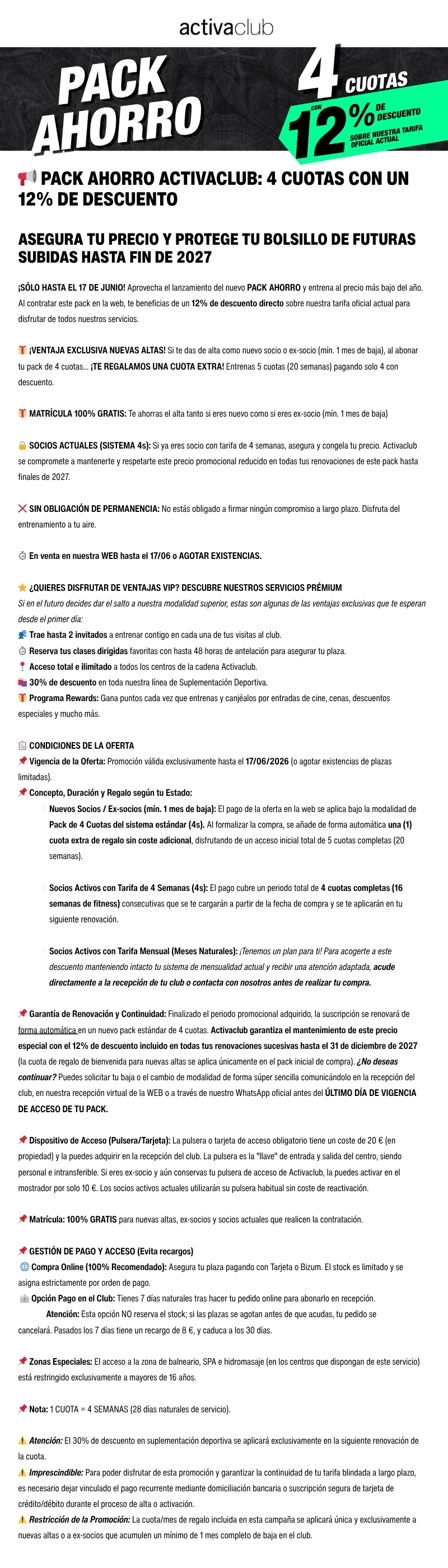 PLAN LIBERTAD TOTAL - 3 jun - SPA Y PISC